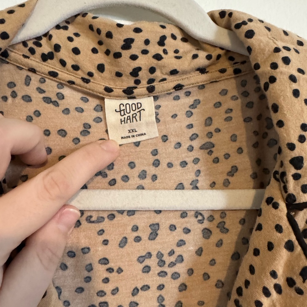 Women’s animal print pajama set by Good Hart for Matilda Jane - Picture 3 of 4